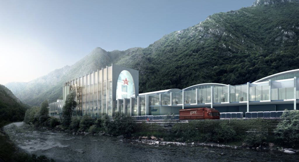 Bygget op omkring klassisk arkade