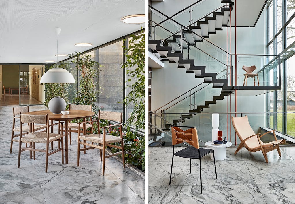 arne jacobsen indretning design