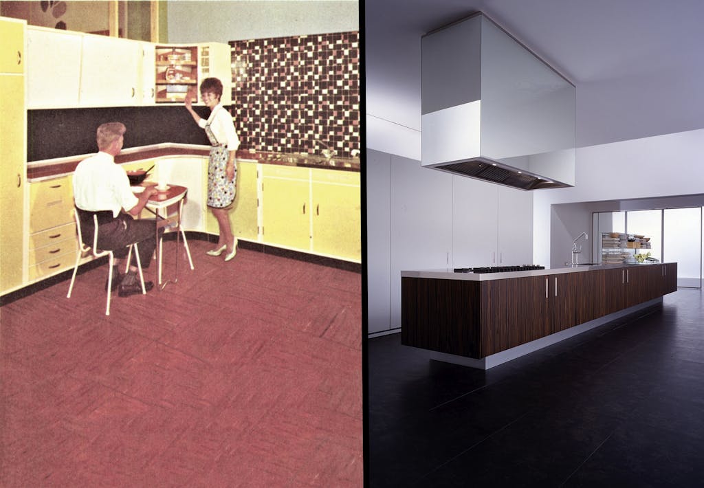 køkken køkkenet historie udvikling