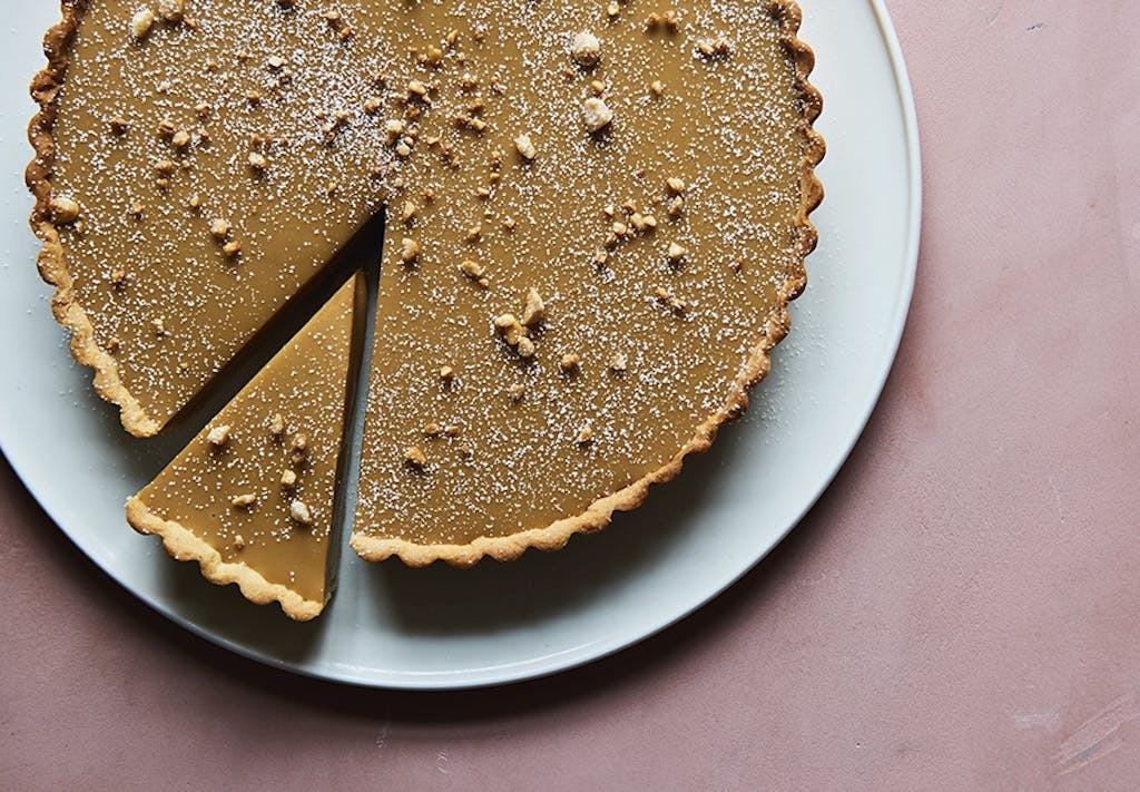 tærte ganache chokolade dulcey opskrift