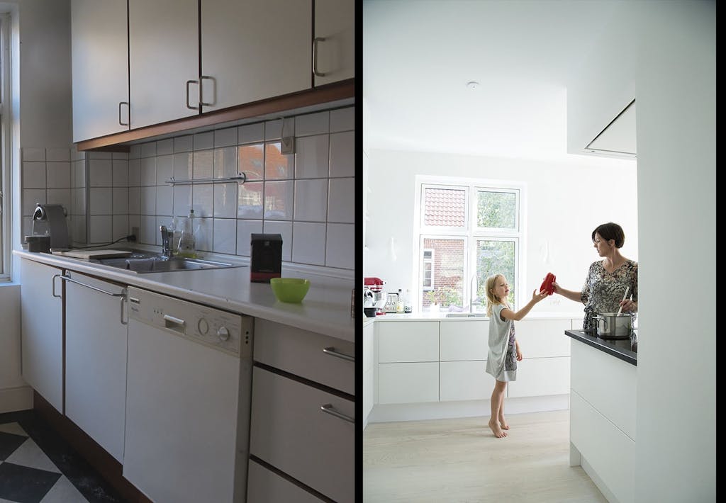 murermestervilla og ombygning af køkken