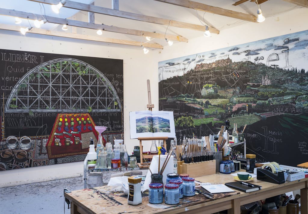 Jesper Christiansen atelier forbillede