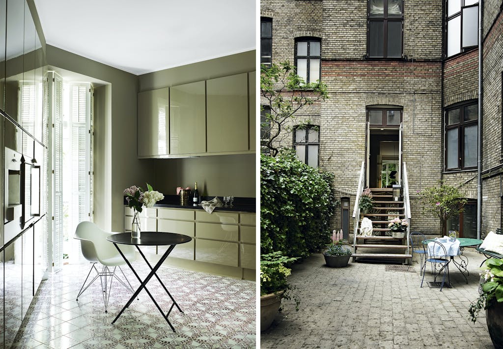 østerbro lejlighed køkken gård