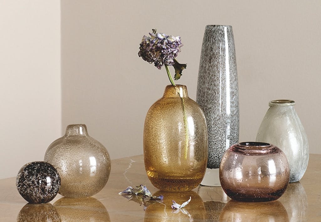 Vaser i gule nuancer fra broste copenhagen