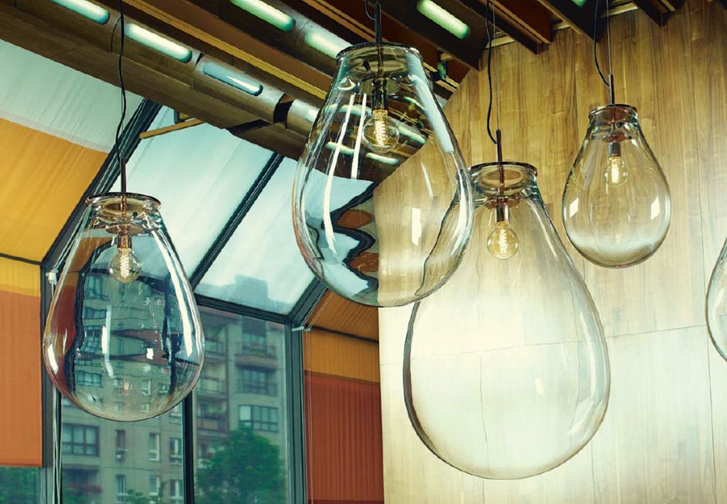 Mundblæste lampeskærme fra House Copenhagen.