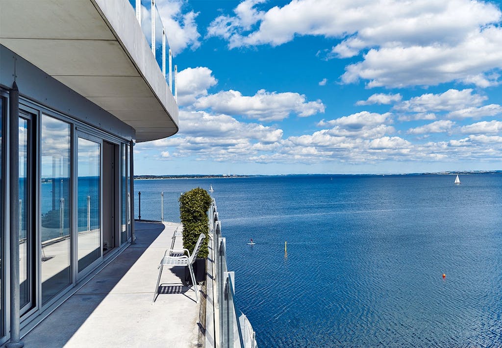 Udsigt over Aarhus-bugten