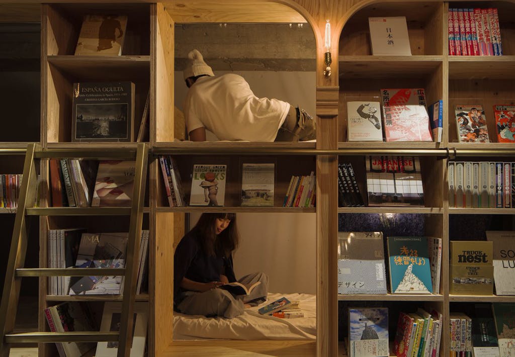 Book and Bed i Tokyo - boghotellet.