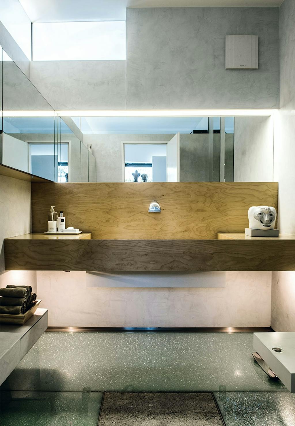 Spejlene hjælper lyset på vej