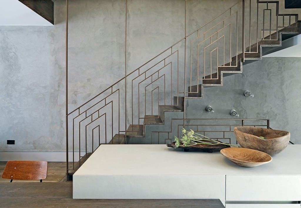 Spektakulær trappe giver blikfang 