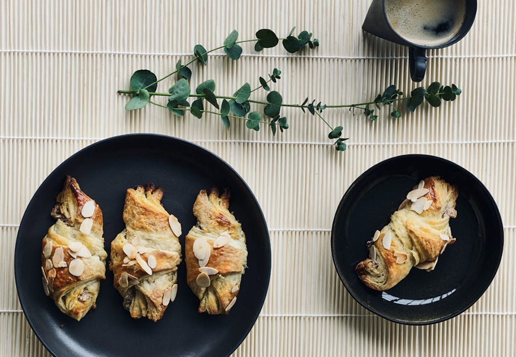 Opskrift på lækre og sprøde mandelcroissanter