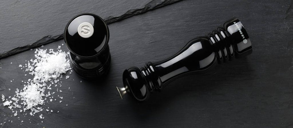 Le Creusets salt- og peber-sæt