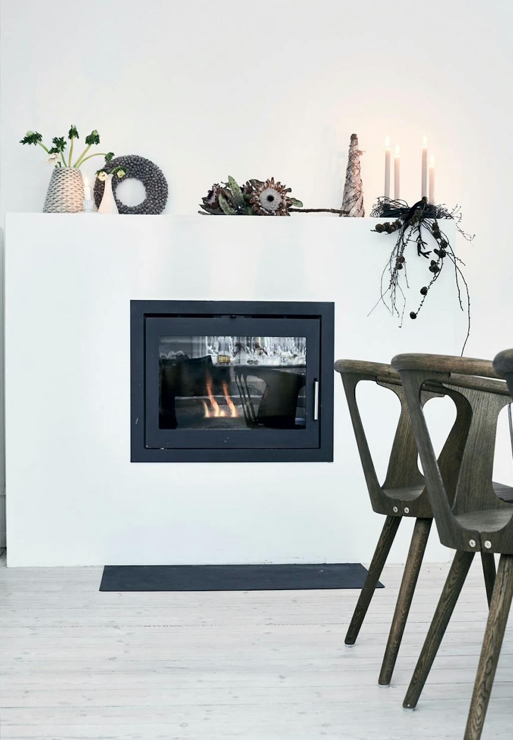 Med flytningen fulgte nye juletraditioner