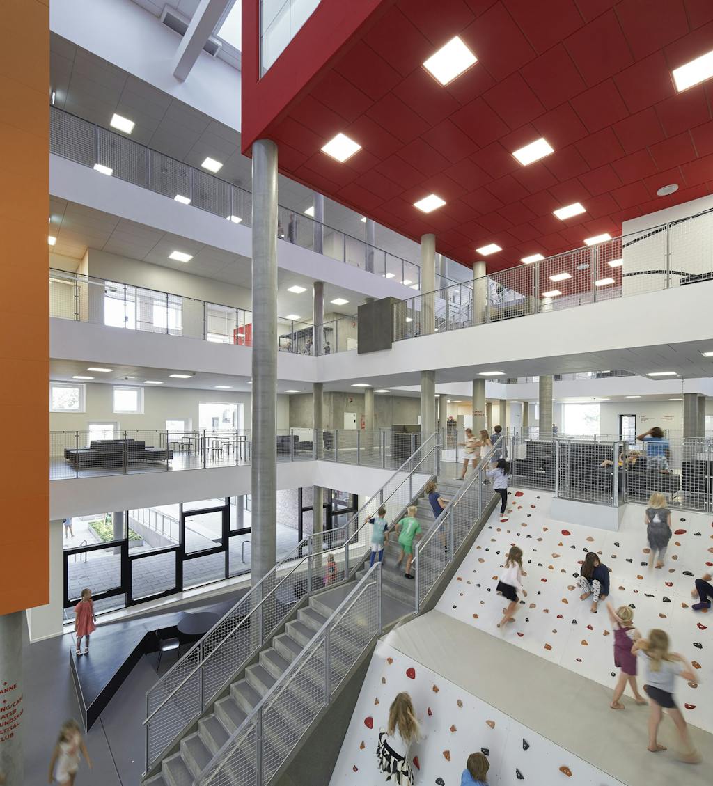 Flere bruger klatrevæggen end trappen 