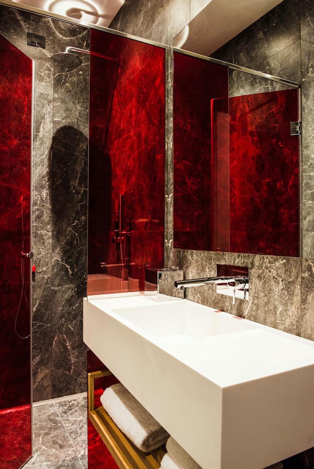 Marmor på badeværelset