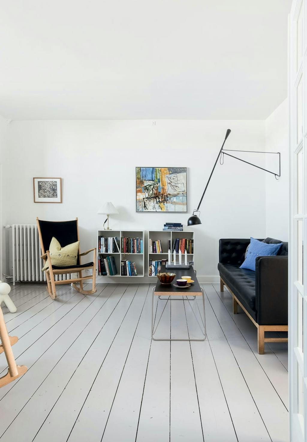 Stue med klassisk dansk design