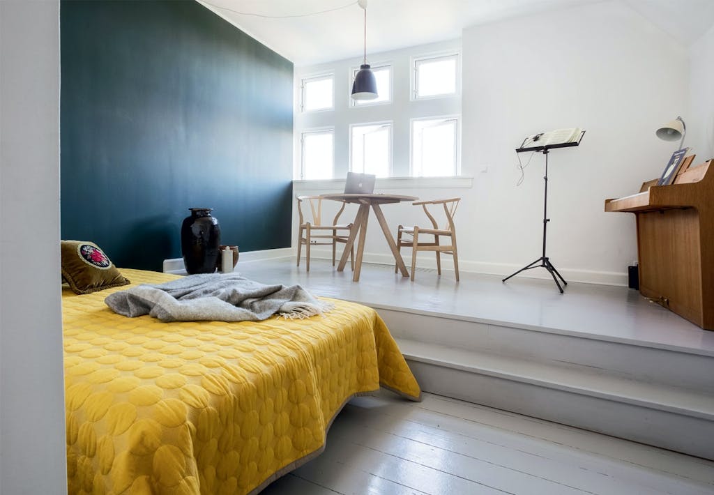 Arbejdsrum og gæsteværelse i ét