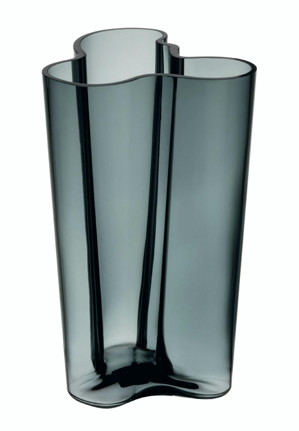 Aalto-vase i ny grå farve