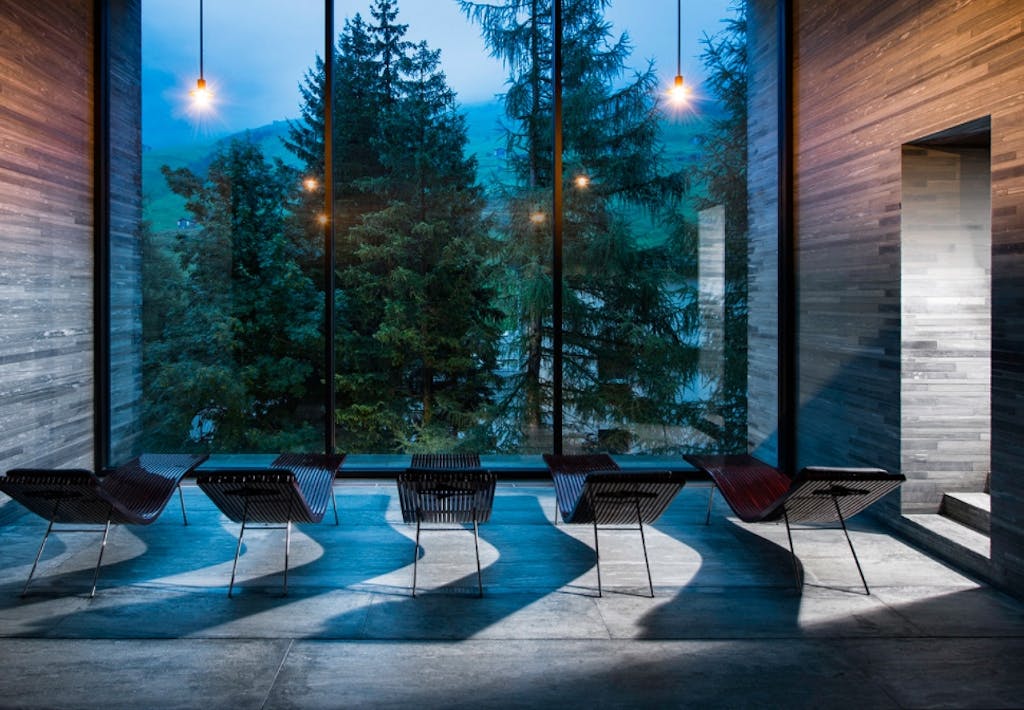 Therme Vals i Schweiz, hotel og spa