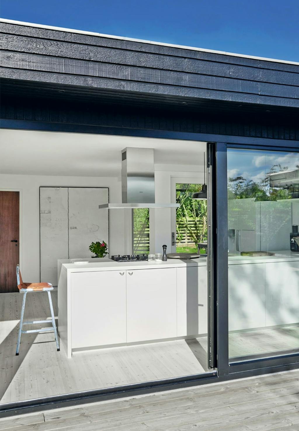 Sommerhus med let adgang til terrassen