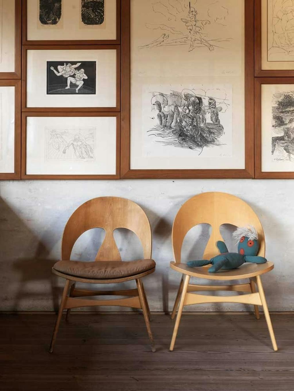 Skalstole af Mogensen