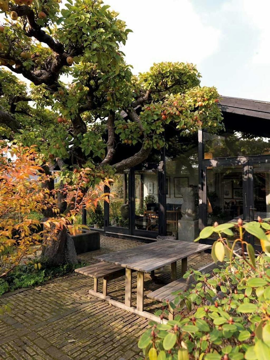 Haven ved huset i Gentofte