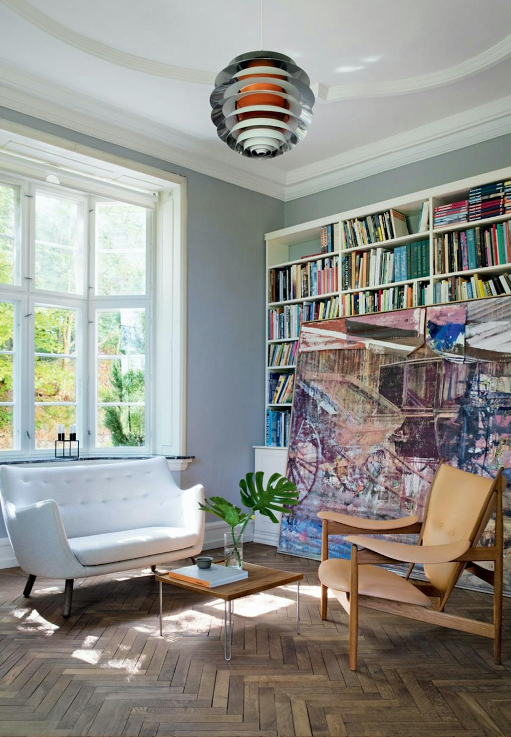 Bibliotek med dansk design Bibliotek med dansk design