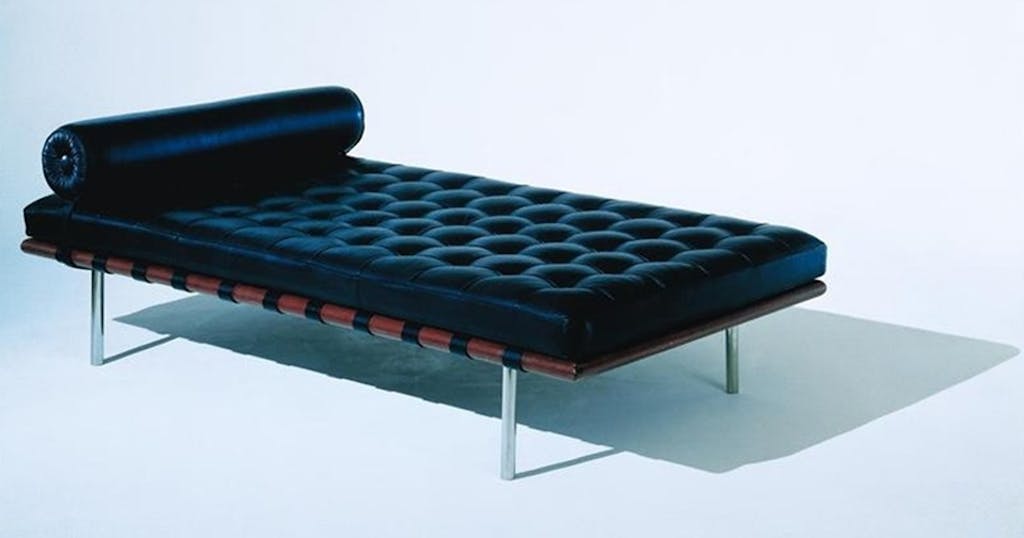 Daybed af Mies van der Rohe