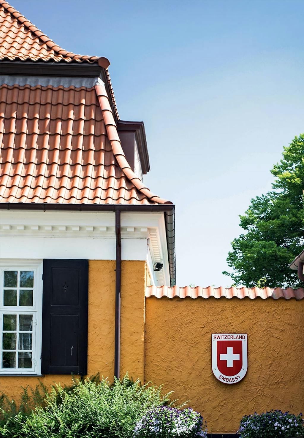 Ambassør-bolig med ny moderne indretning Ambassør-bolig med ny moderne indretning