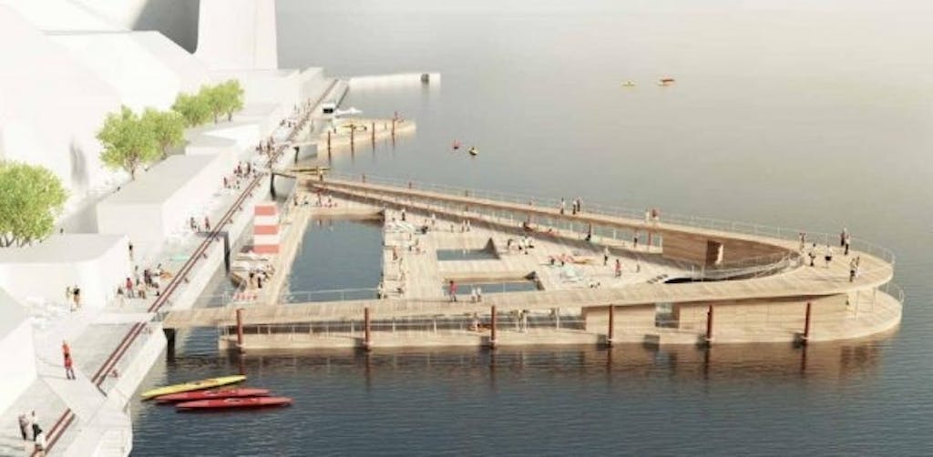 Hvem skal tegne havnebadet? BIG naturligvis