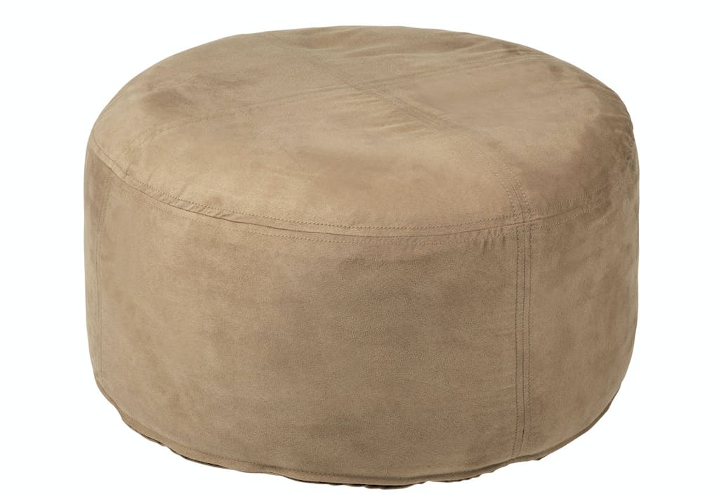 Puf i ruskind fra Broste Copenhagen