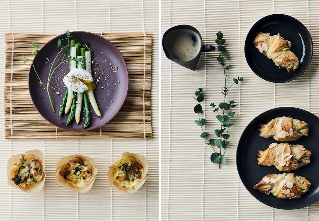 Opskrifter på croissanter, æggemuffins, chiagrød, pocheret æg til din brunch