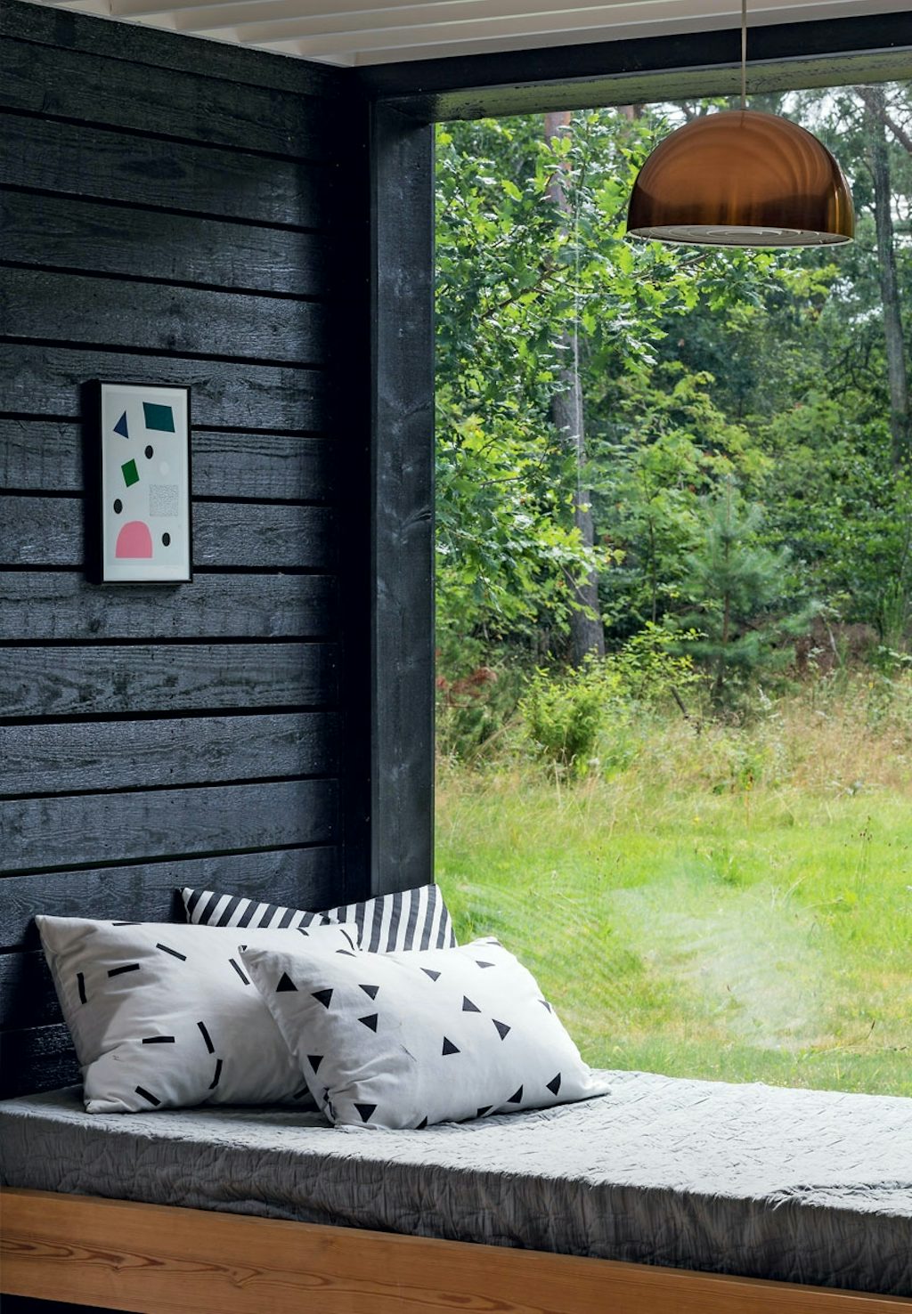 Indbygget daybed som favoritplads Indbygget daybed som favoritplads