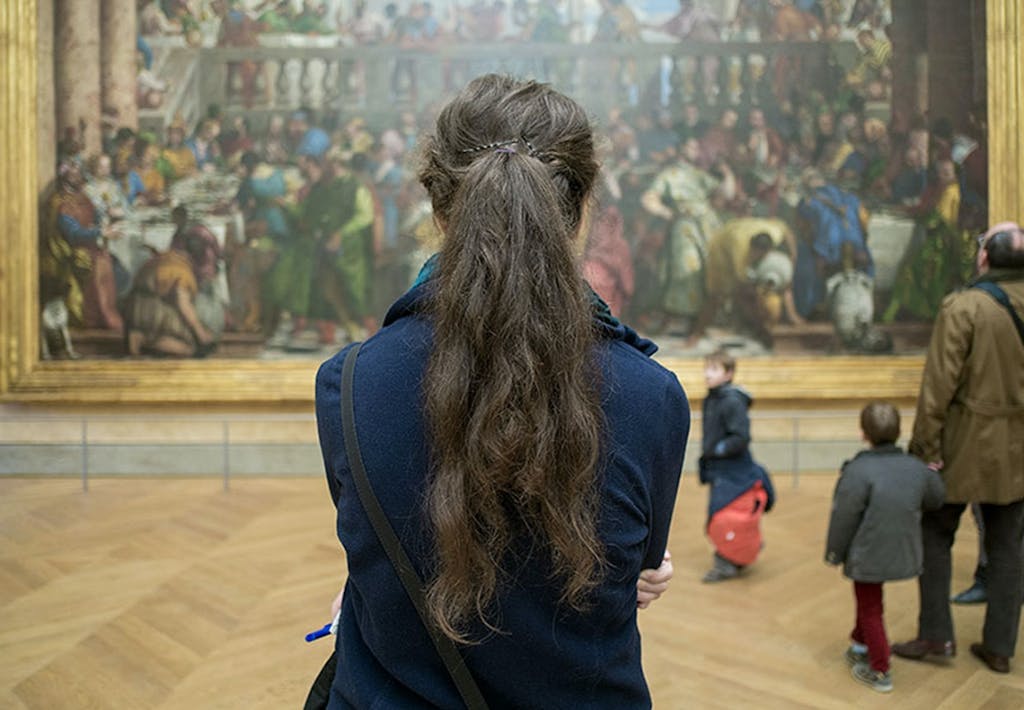 Mona Lisa på Louvre