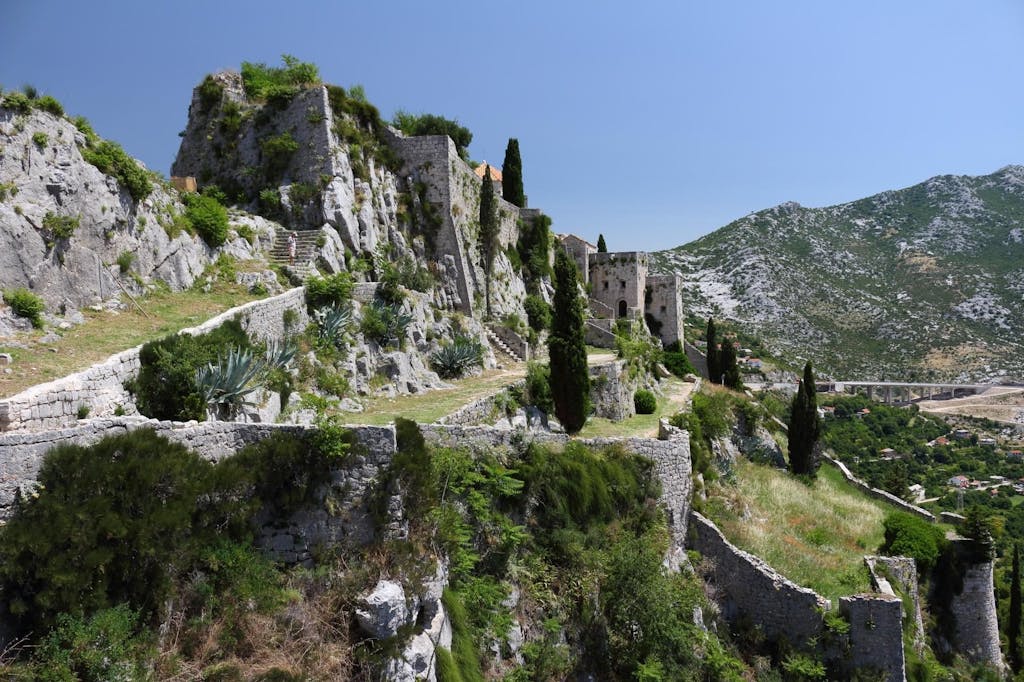 Klis, Kroatien — City of Meereen