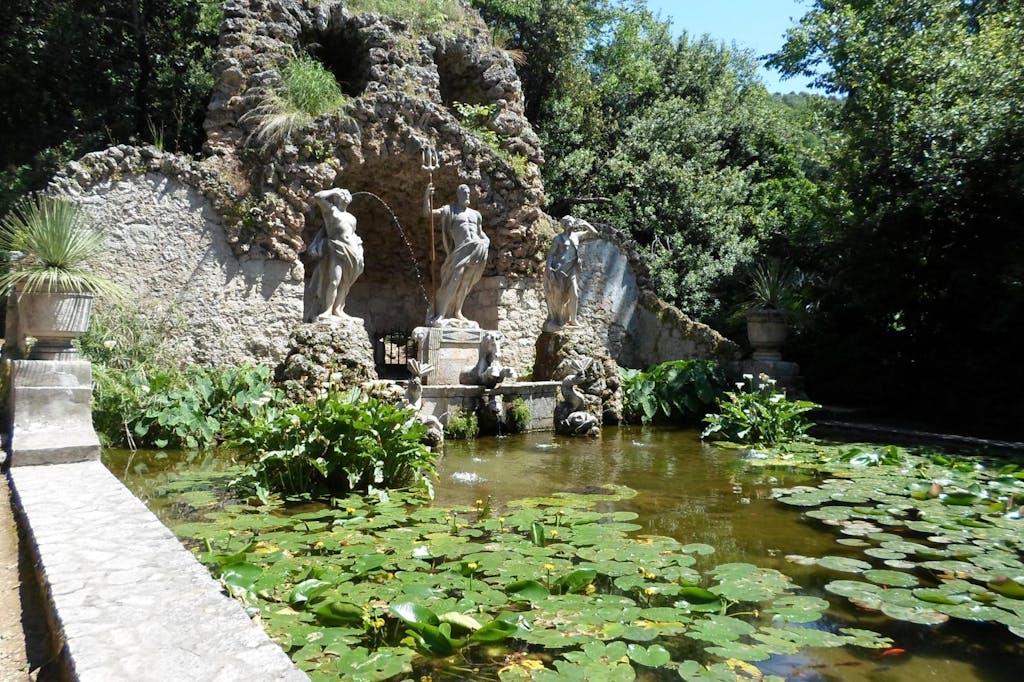 Trsteno, Kroatien — Red Keep Gardens