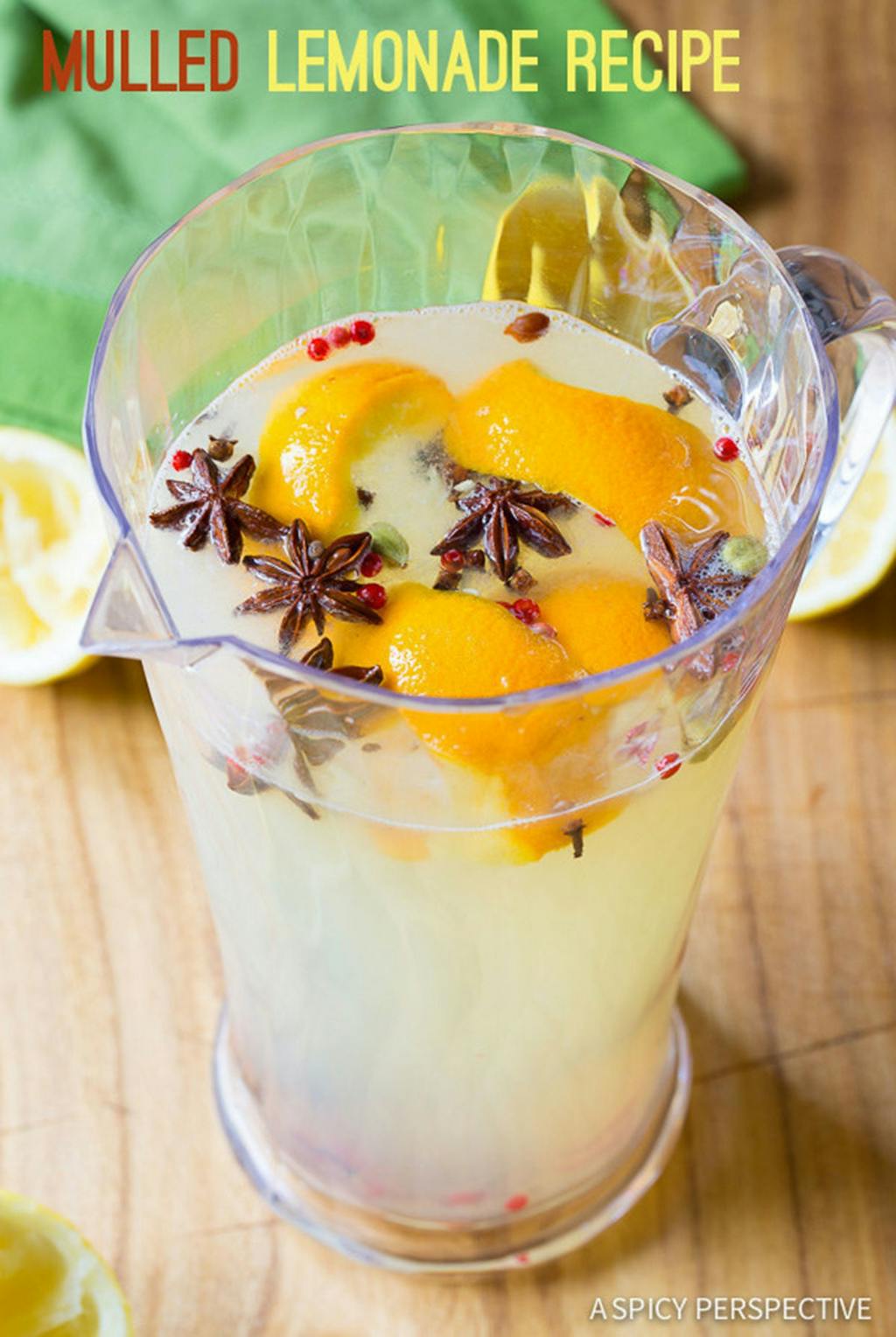 Krydret gløgg limonade