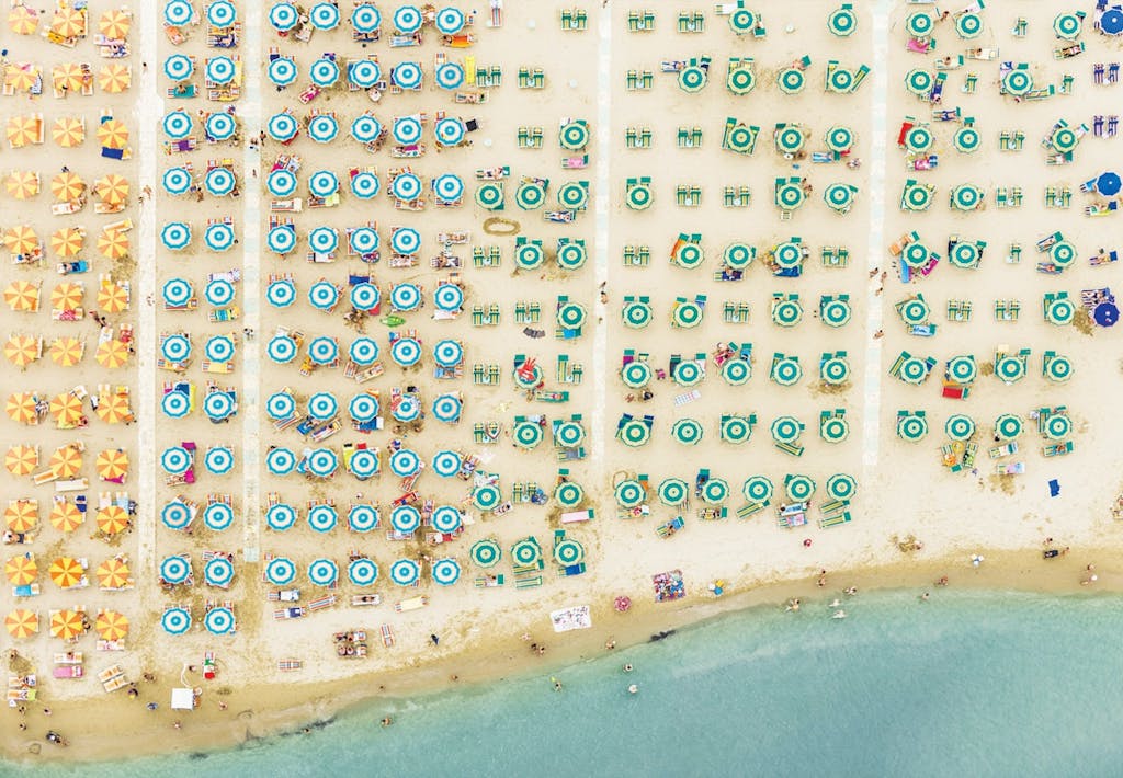 12 billeder af fantastiske strande set fra luften