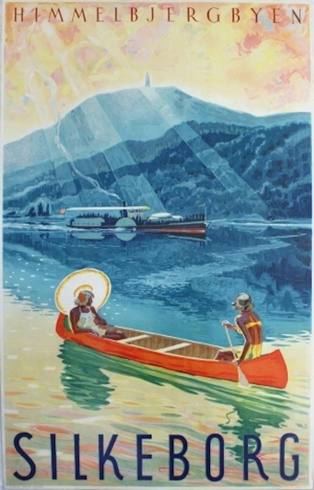 Himmelbjergbyen i vintageudgave