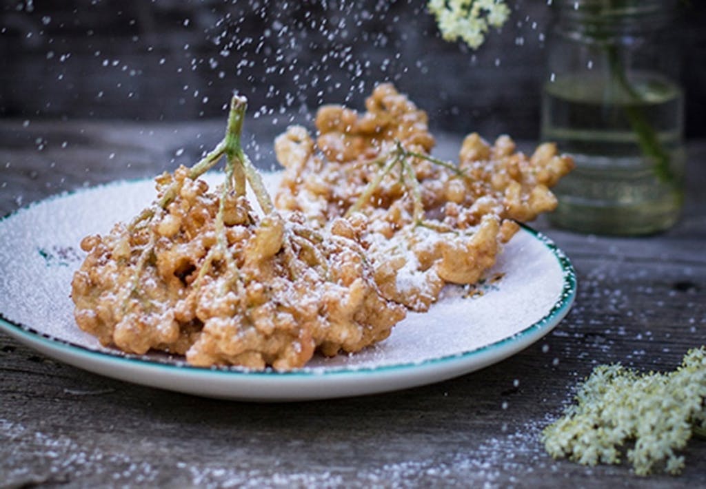 Fritterede hyldepandekager