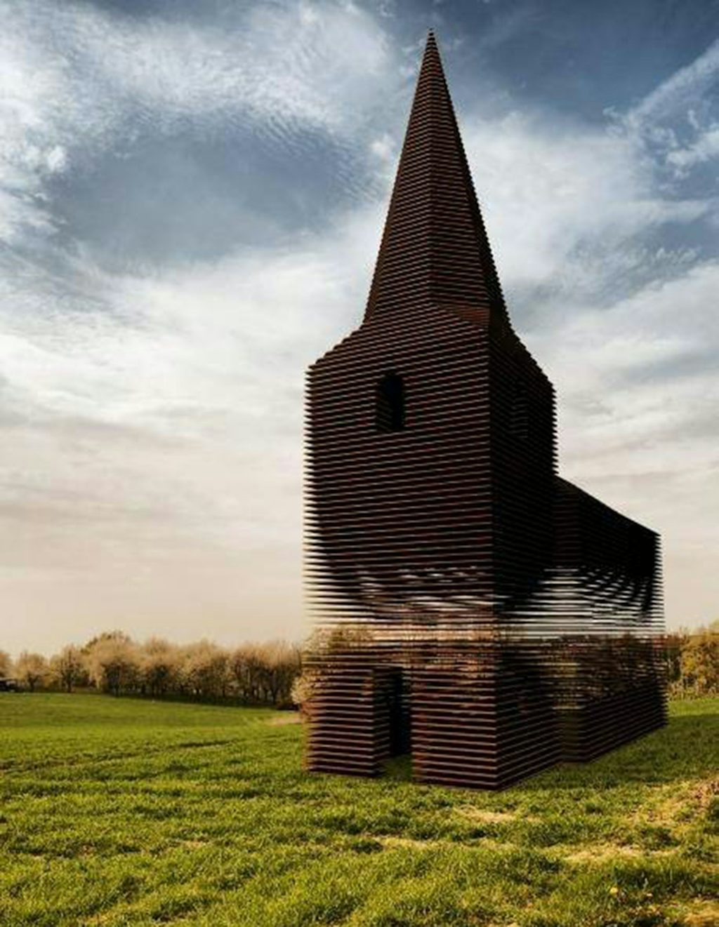 Den gennemsigtige kirke Den gennemsigtige kirke