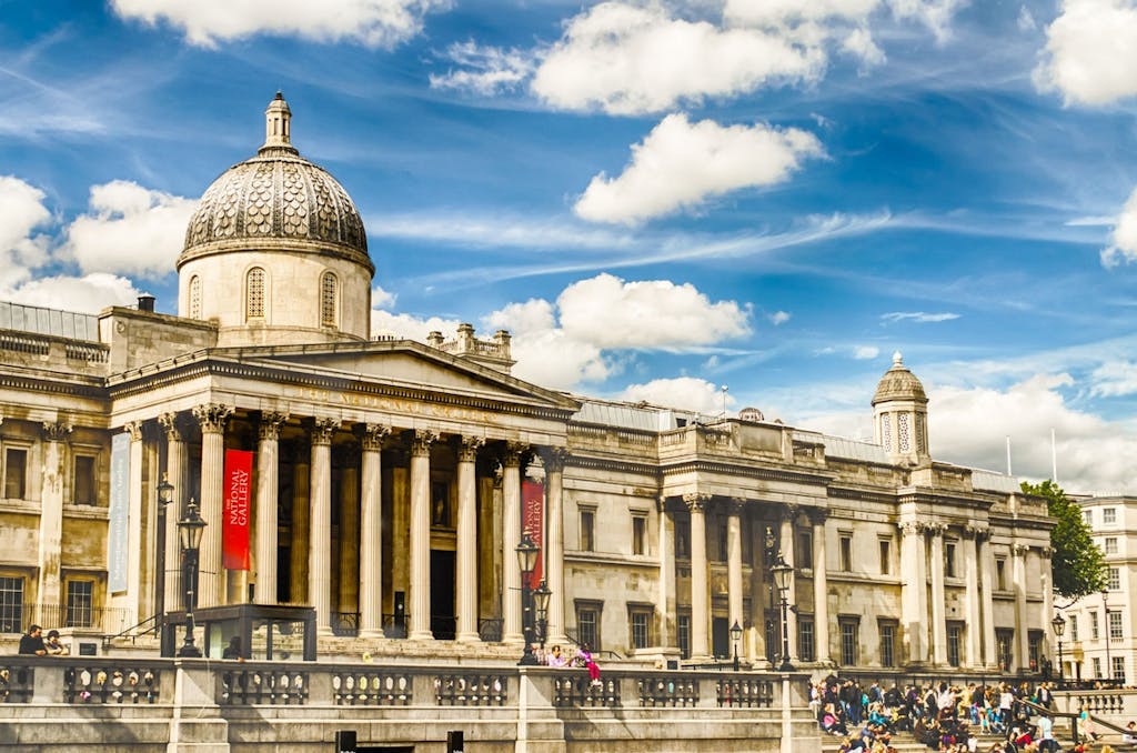 National Gallery London - museer i Europa