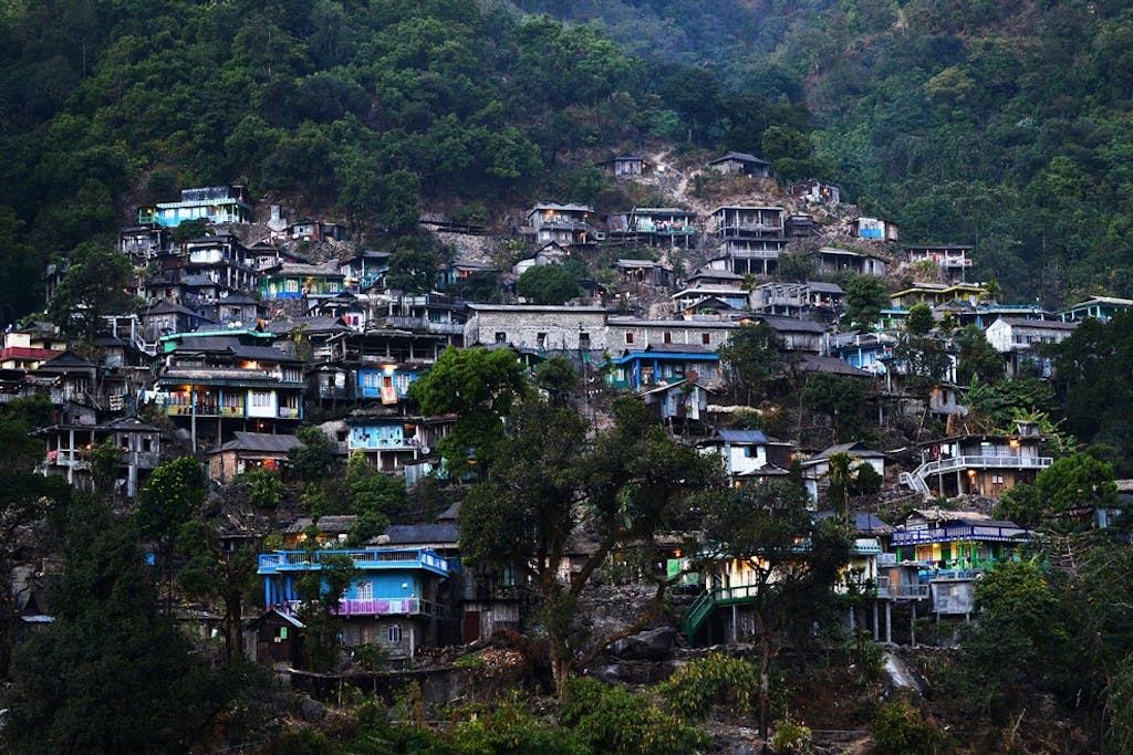 3. Verdens vådeste sted: Mawsynram, Indien