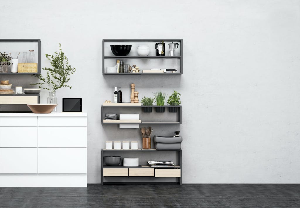 Åbne former i køkkenet