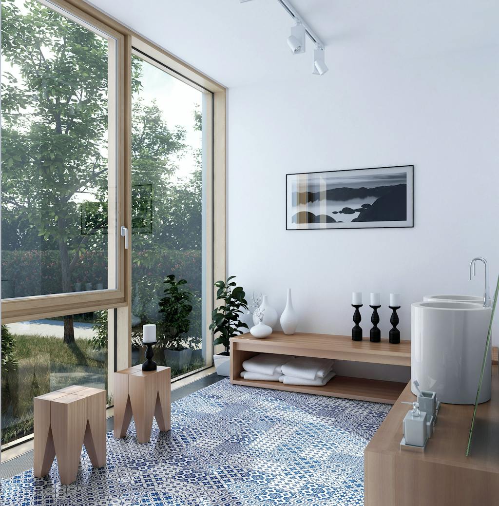 Drømmegulve med vandfarver 