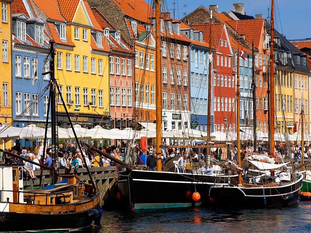 Nyhavn, København, Danmark