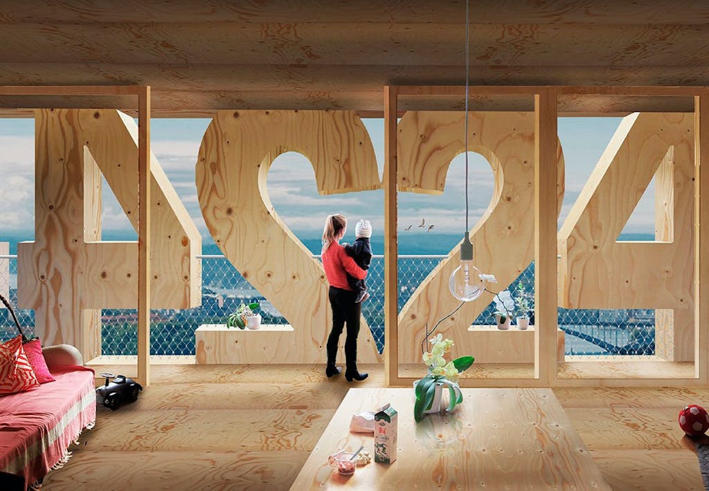 24. etage i Trætoppen