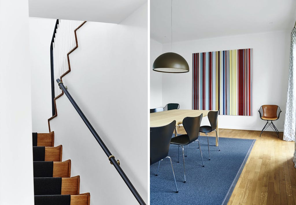 Arkitekttegnet hus af Arne Jacobsen