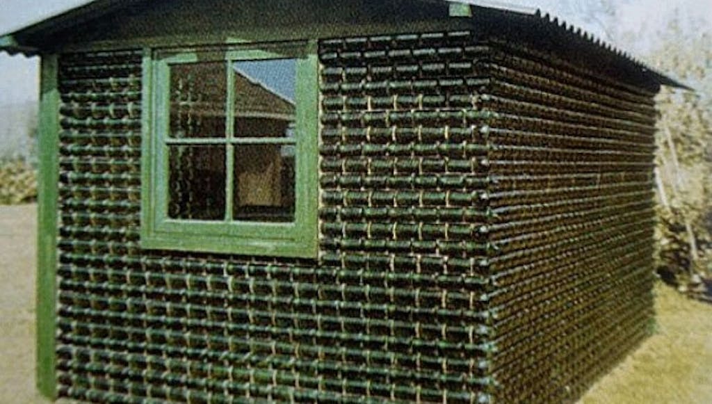 Sådan så et hus af Heineken ud