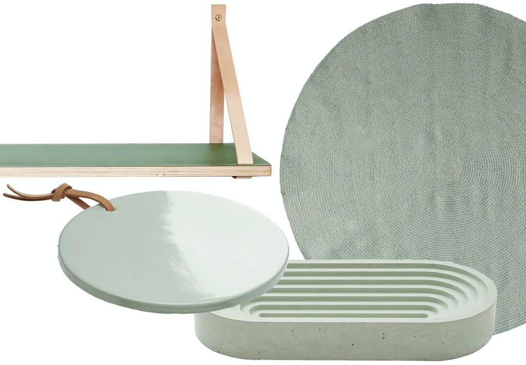 Indret dit hjem i forårets it-farve - Støvet lysegrøn