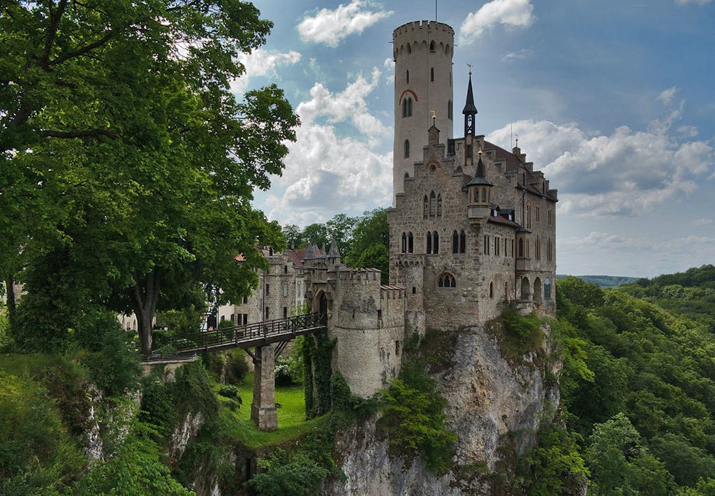 Lichtenstein-slottet fra Württemberg